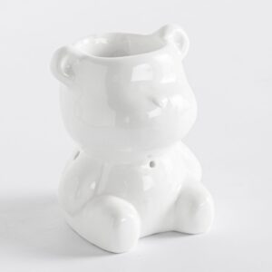 Brûle-parfum en céramique tendre et cocooning, Teddy — Atelier Clair-Obscur
