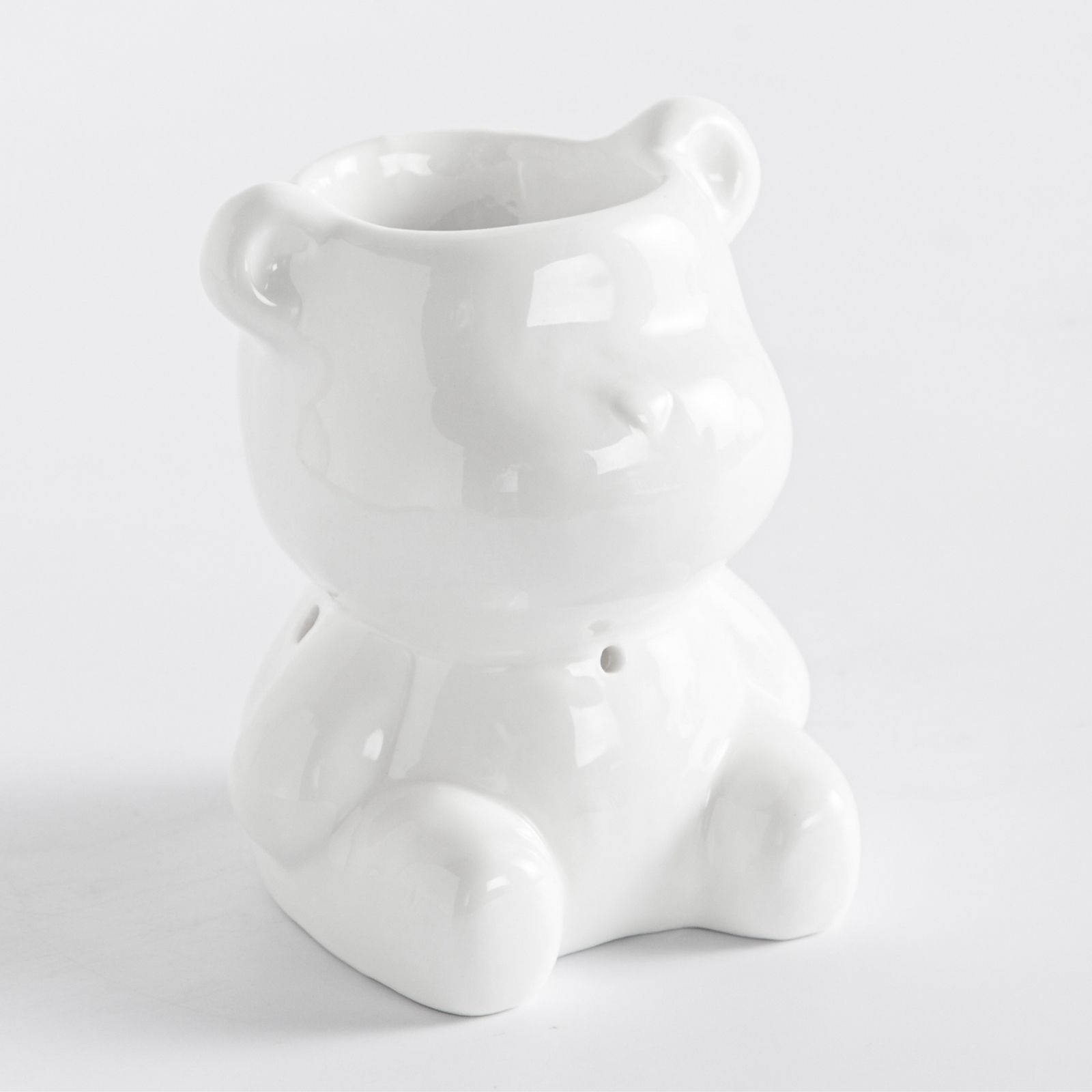 Brûle-parfum en céramique tendre et cocooning, Teddy — Atelier Clair-Obscur