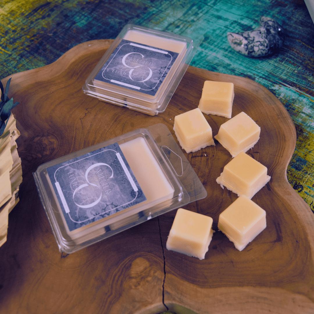 Fondant parfumé Lumen, senteur calisson et vanille, collection Fragments — Atelier Clair-Obscur