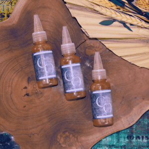 Huile parfumée Vitae, senteur caramel, cannelle et figue, collection Fragments — Atelier Clair-Obscur