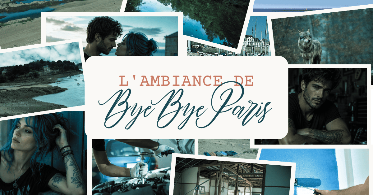 Ambiance bretonne et rock du roman Bye Bye Paris
