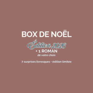 Box de Noël livresque avec sept surprises et un roman au choix