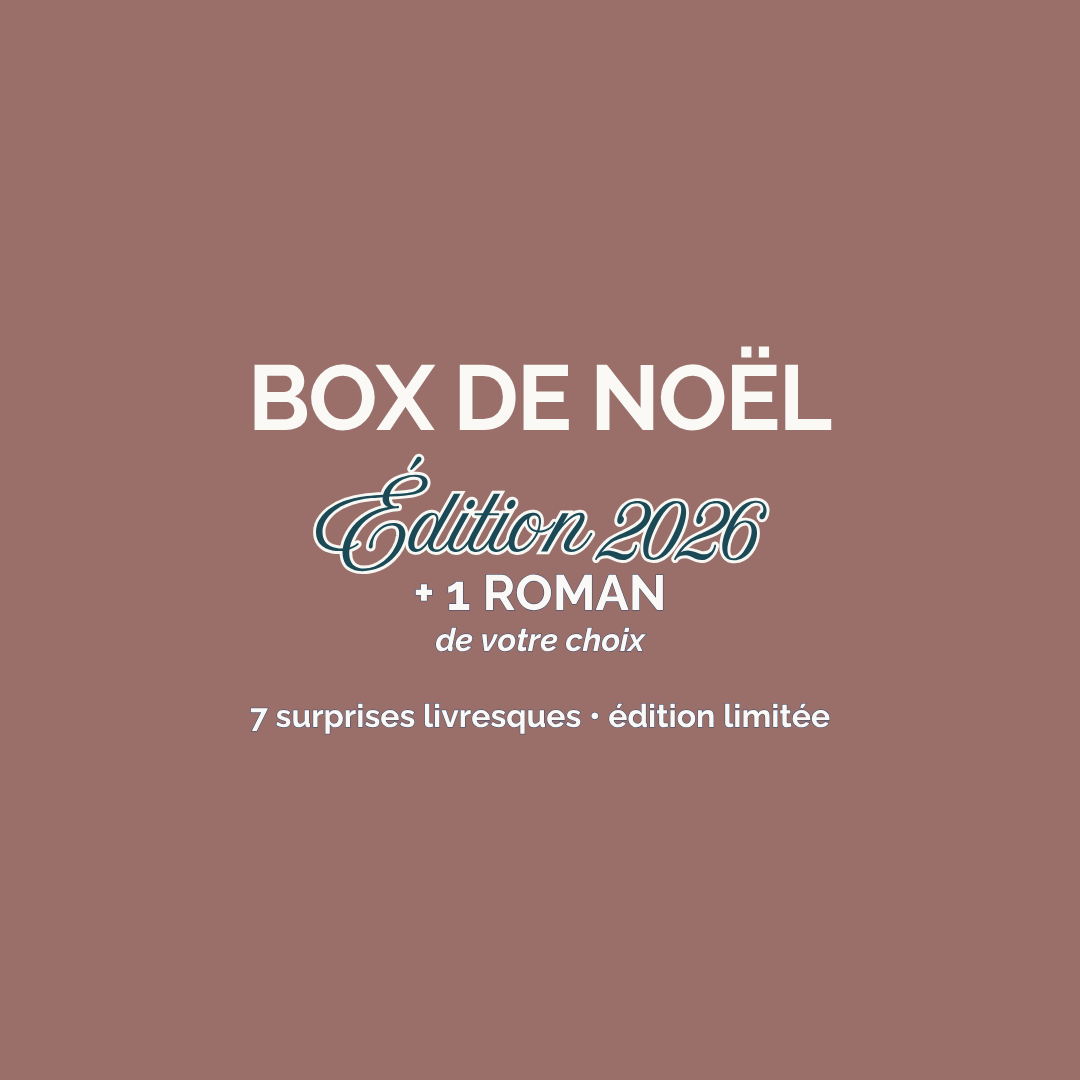 Box de Noël livresque avec sept surprises et un roman au choix