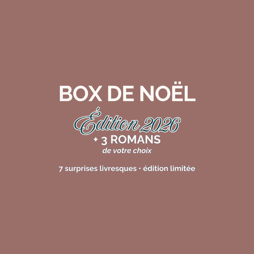 Cadeau de Noël pour lectrice avec trois romans au choix